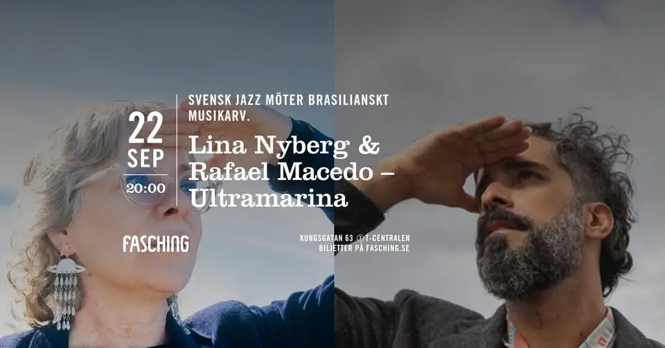 Lina Nyberg & Rafael Macedo – Ultramarina | Fasching, Stockholm
