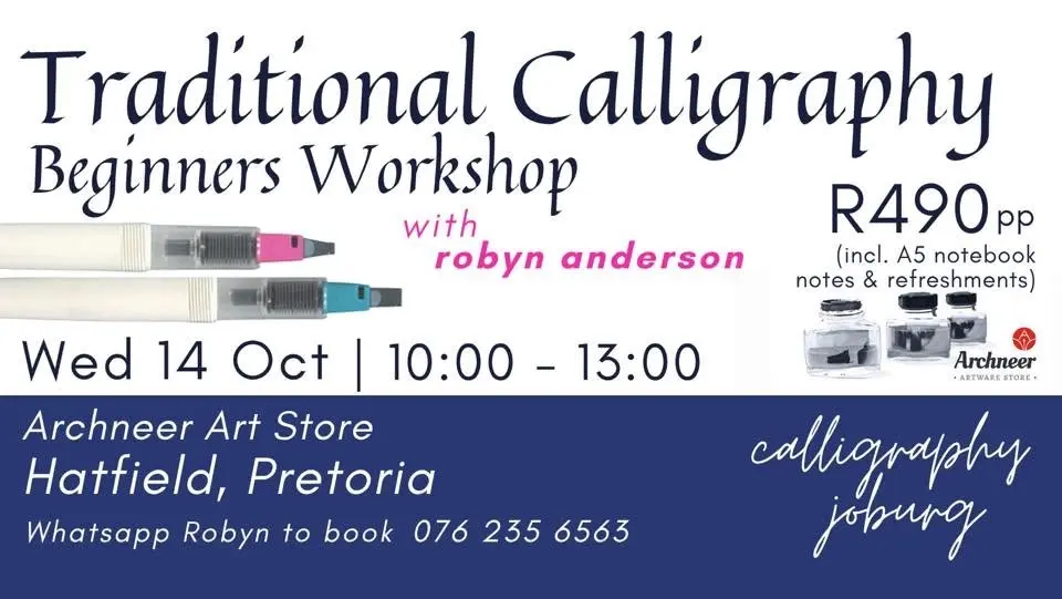 Traditional Calligraphy - Archneer, Hatfield, Pretoria