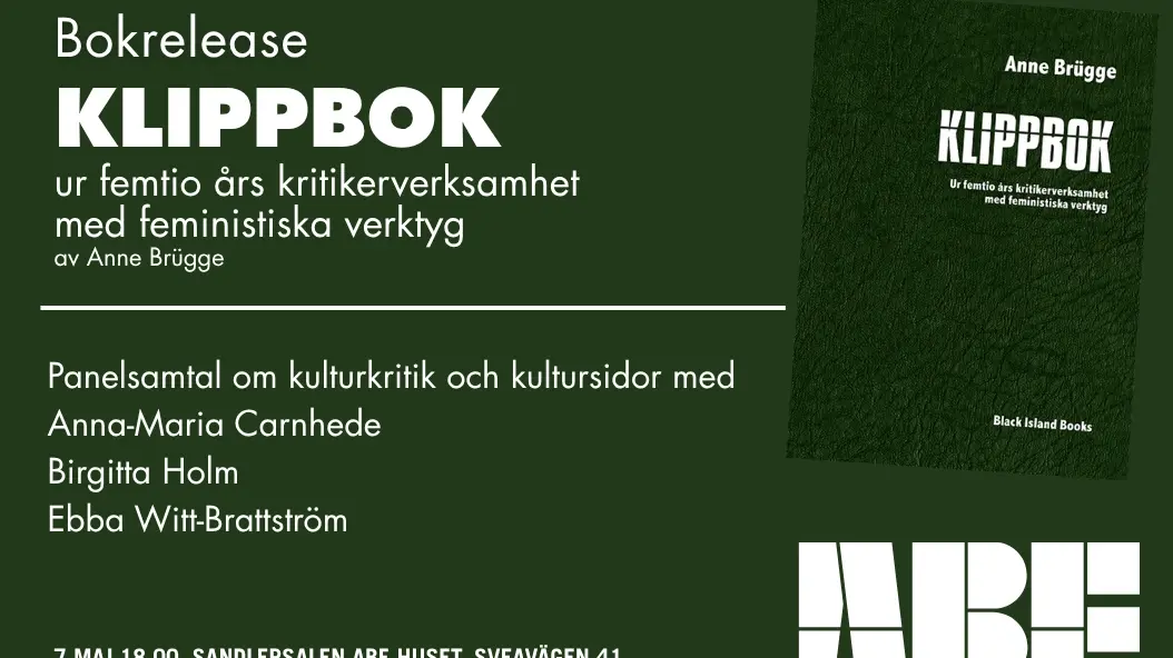 Bokrelease: Klippbok ur 50 års kritikerverksamhet