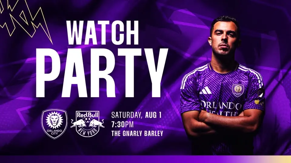 Orlando City SC Watch Party at The Gnarly Barley