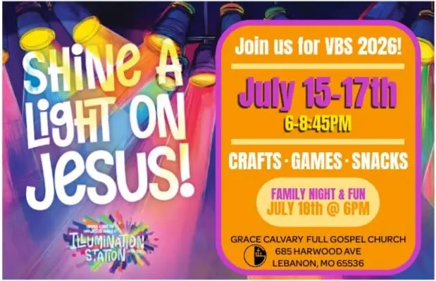 GCFGC Vacation Bible School 2026!