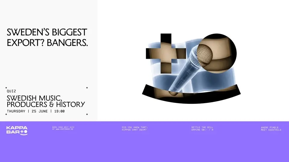 SWEDISH MUSIC PRODUCERS & HISTORY - QUIZ