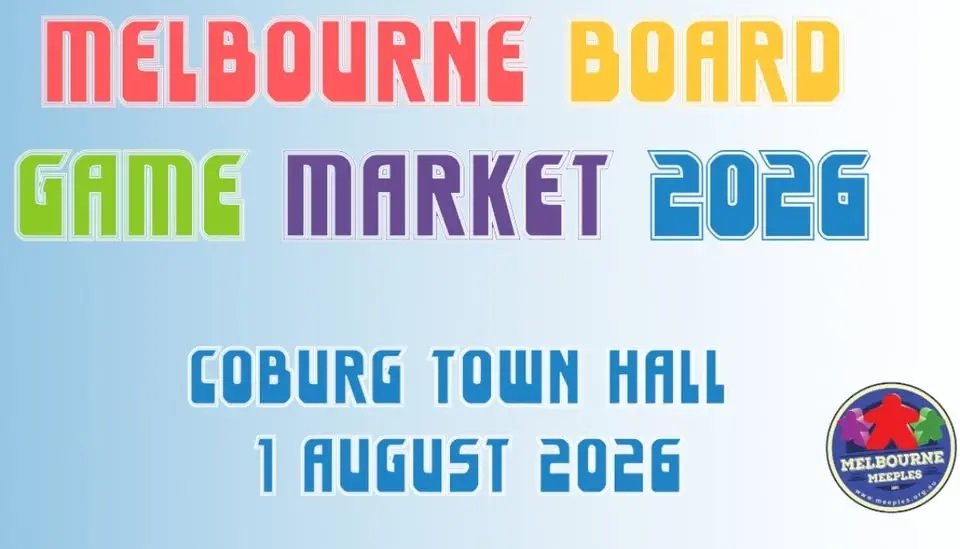 Melbourne Board Game Market 2026
