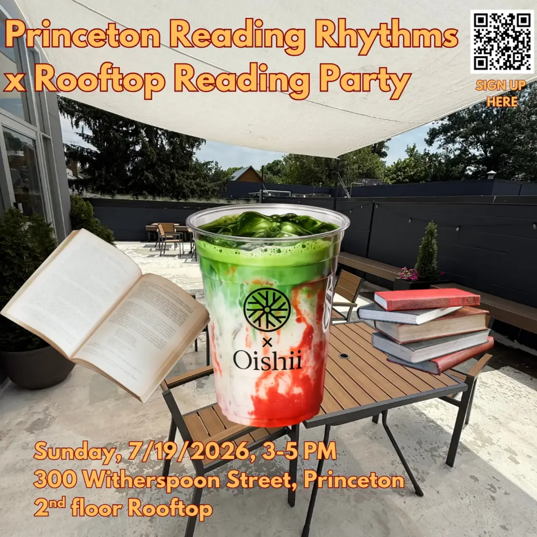 Reading Rhythms Princeton x Rooftop Reading Party