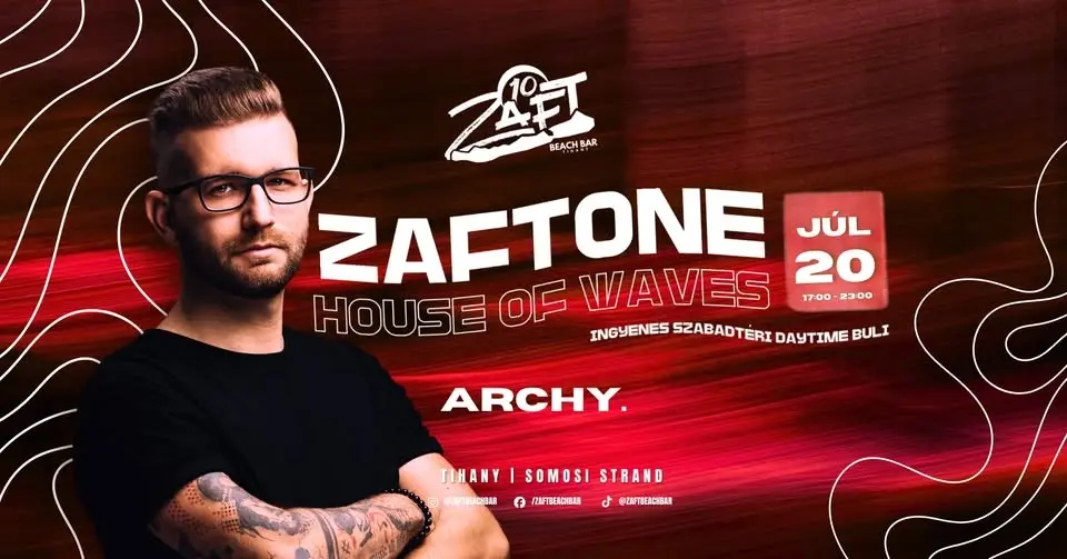 ZAFTONE - HOUSE OF WAVES - DAYTIME PARTY - 07/20 - TIHANY,SOMOSI STRAND