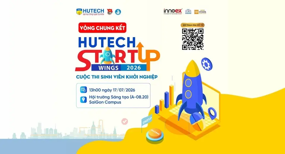 Vòng Chung kết HUTECH Startup Wings 2026