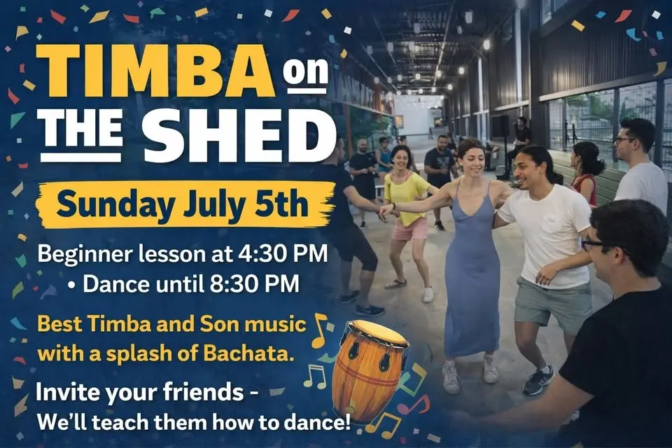 Timba in the Shed - July edition