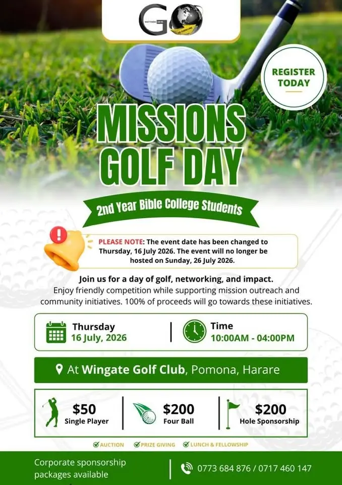 Missions Golf Day 2026