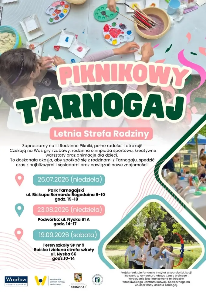 Piknikowy Tarnogaj - Letna strefa rodziny 