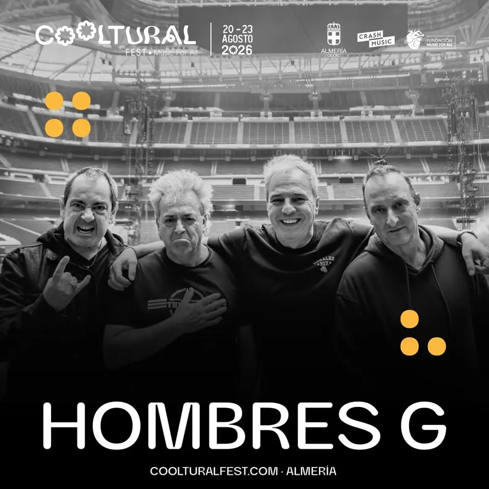 CONCIERTO DE HOMBRES G - COOLTURAL FEST ALMERÍA