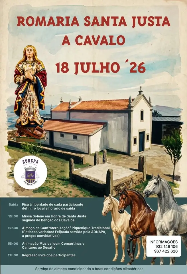 Romaria a Cavalo, Santa Justa