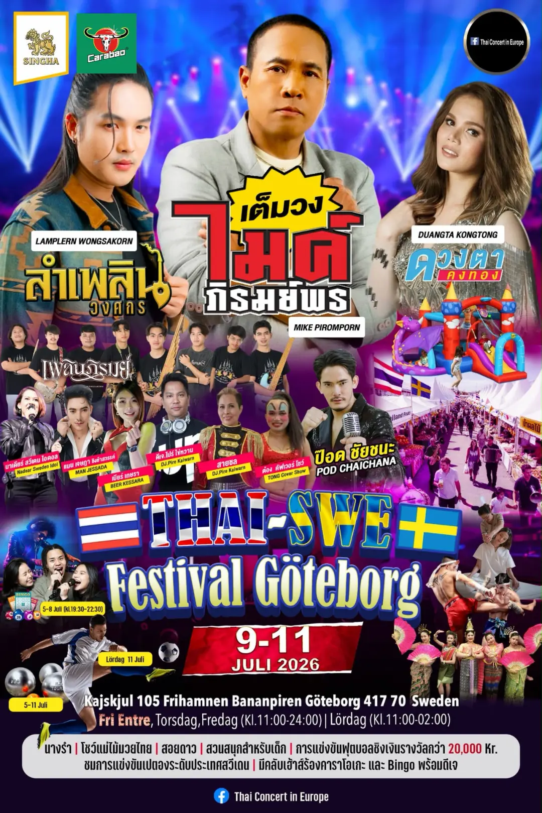Thai-Swe festival Göteborg 2026