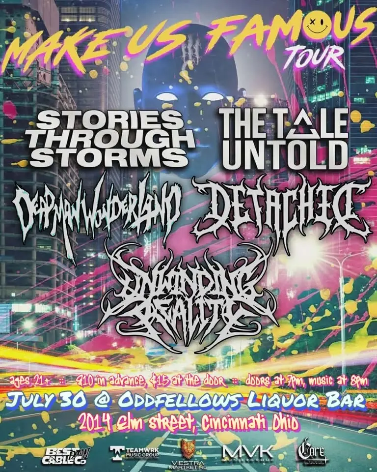 Make Us Famous Tour ft. Stories Through Storms and The Tale Untold