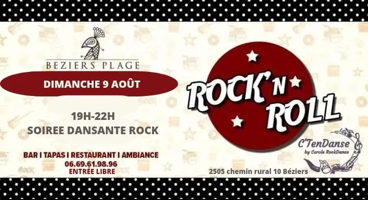 ☀️ÉTÉ ROCK à Béziers plage by Carole🎧 