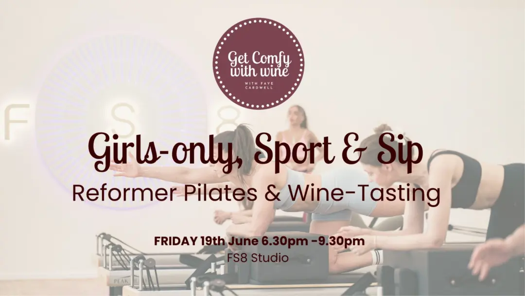 Sport & Sip : reformer pilates & wine tasting