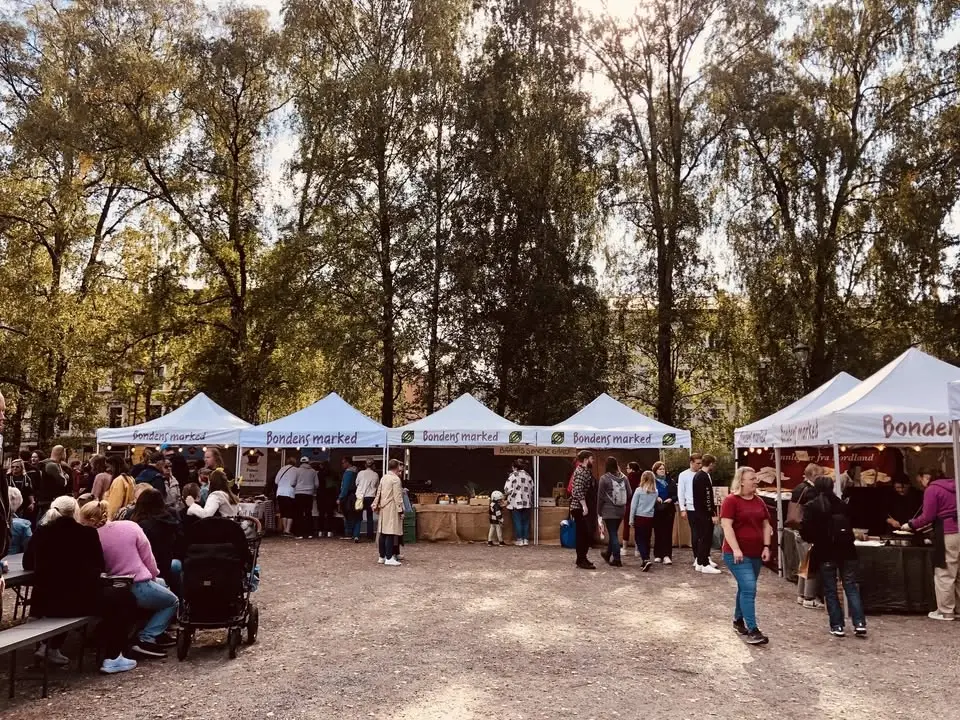 Bondens marked i Birkelunden på Grünerløkka