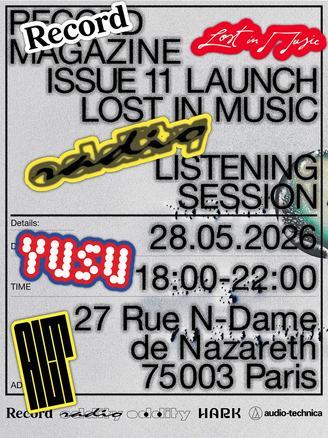 Oddity Radio Listening Session x Record Magazine 11 Launch