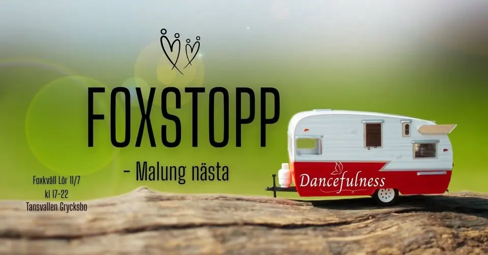 Foxstopp - På väg till Malung!