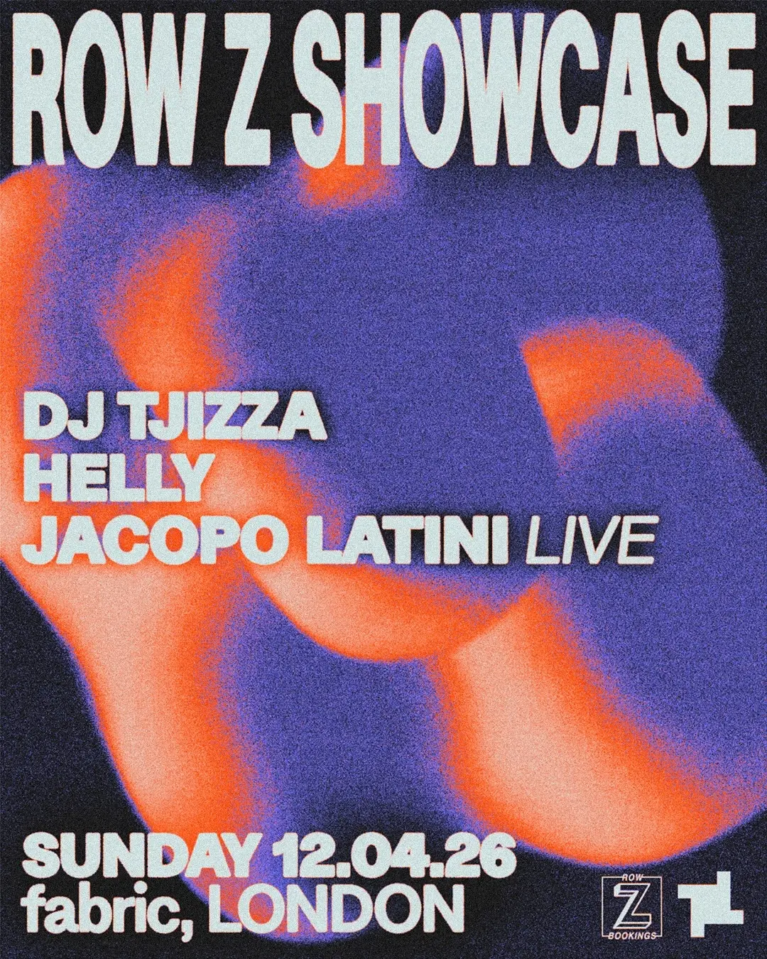 CAYA by fabric: Row Z - DJ Tjizza, Jacopo Latini (Live), Helly