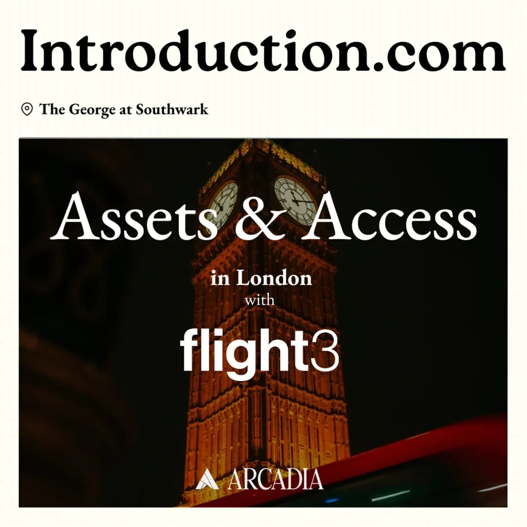 Assets & Access London with Flight3