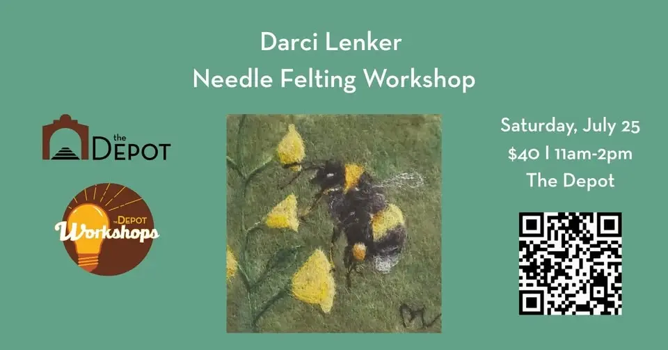 Darci Lenker Needle Felting Workshop