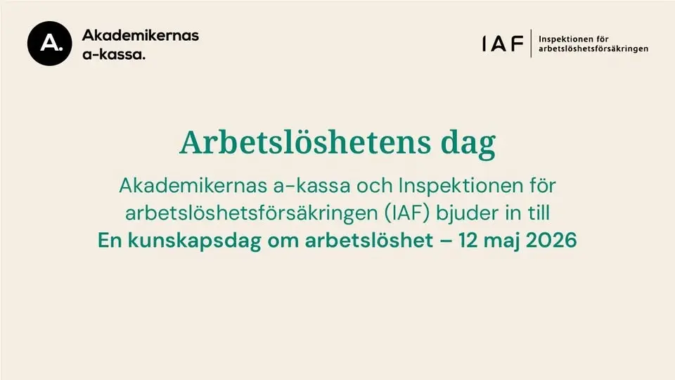 Arbetslöshetens dag 2026