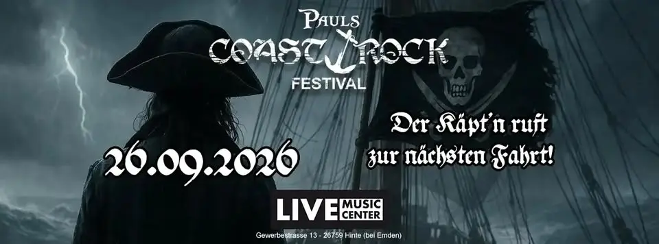 Pauls Coastrock Festival 2026