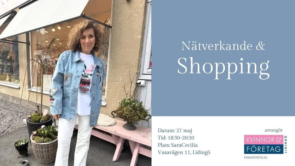 Medlemskväll för Kvinnor & Företag hos SaraCecilia