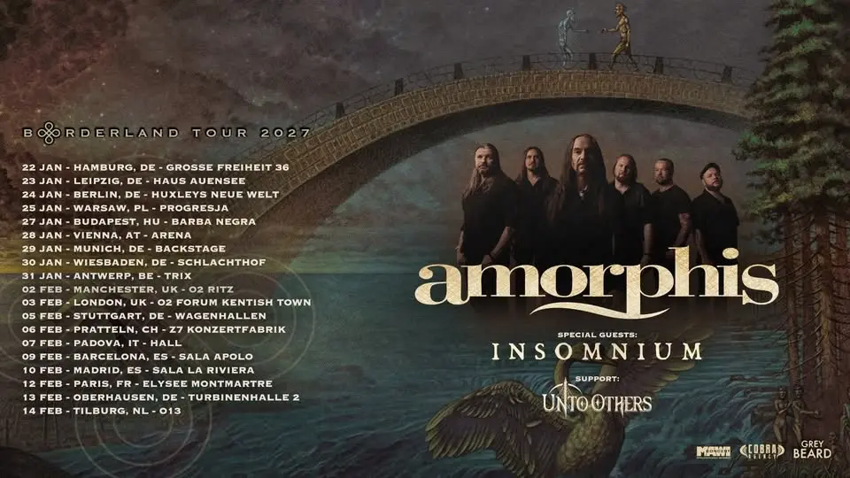 AMORPHIS // Borderland Tour 2027 // Leipzig