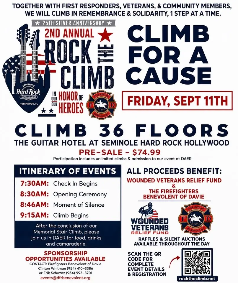 2nd Annual Rock The Climb - 9/11 Memorial Stair Climb
