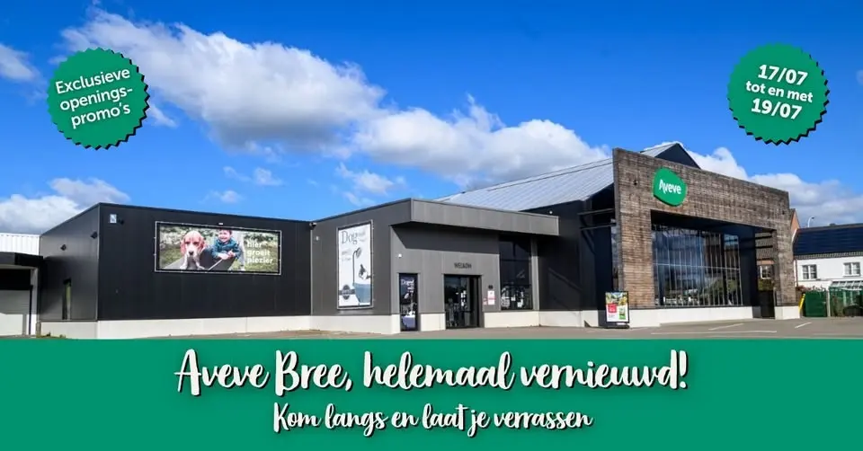 Aveve Bree in een nieuw jasje!