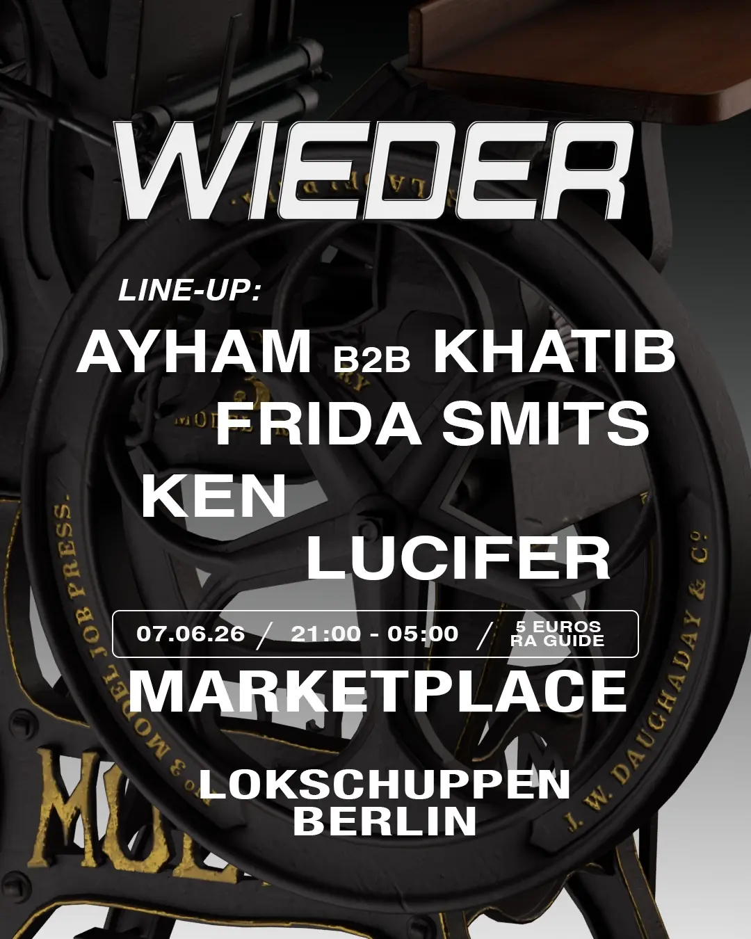 wieder: BOILER ROOM SETUP + MARKETPLACE