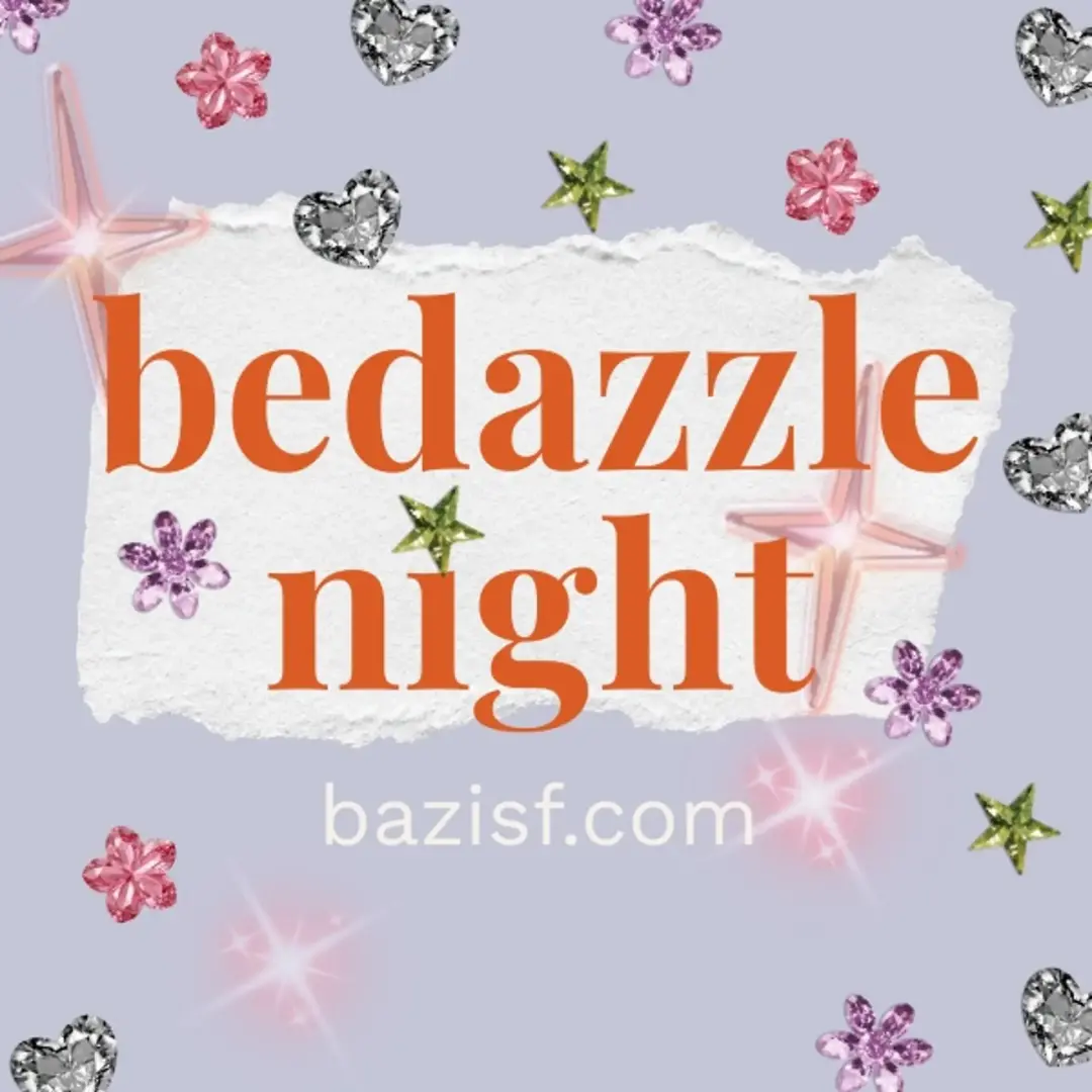 craft night: let's bedazzle everything!!