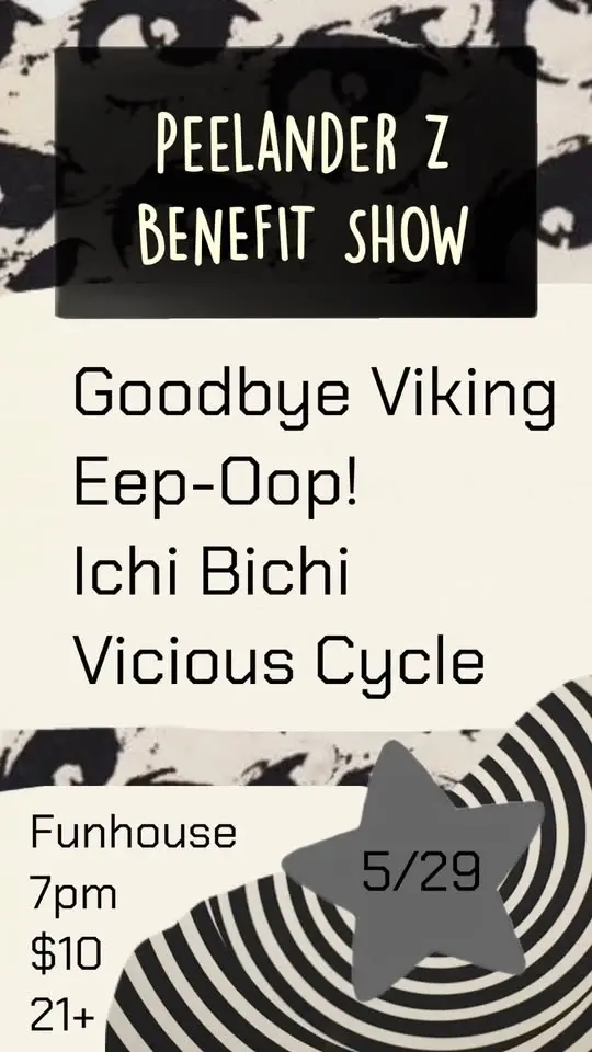 Benefit show for Peelander-Z