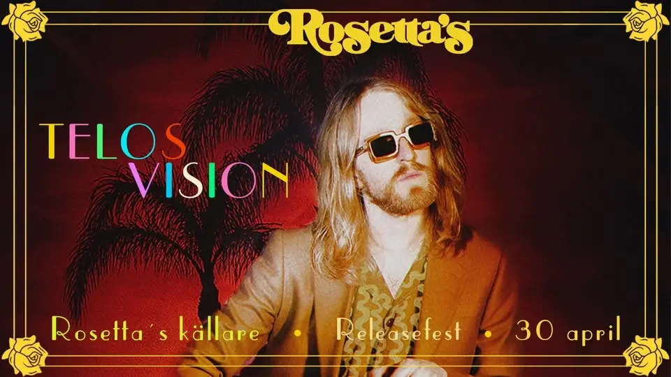 Telos Vision ✨ Releasefest för Decisions ✨ 30 april ✨ Rosetta’s källare