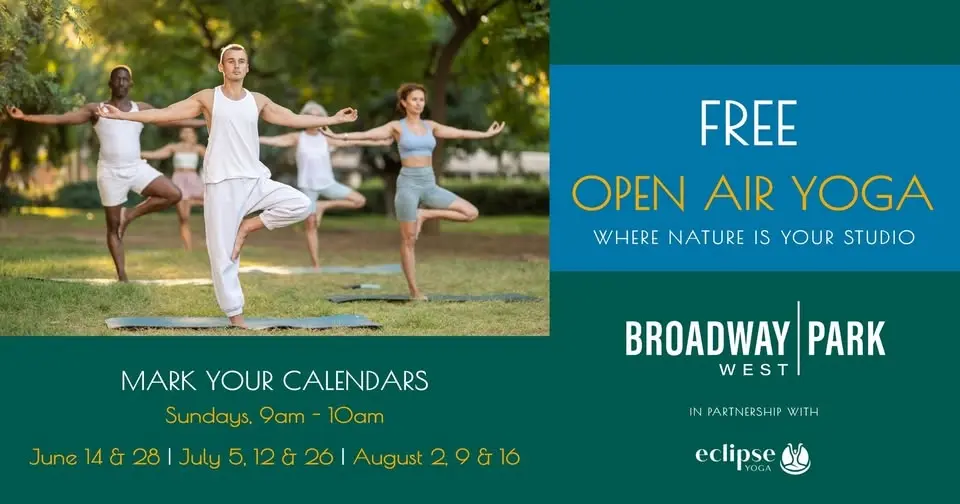 Open Air Yoga | Sundays | Broadway Park West | Ann Arbor | FREE