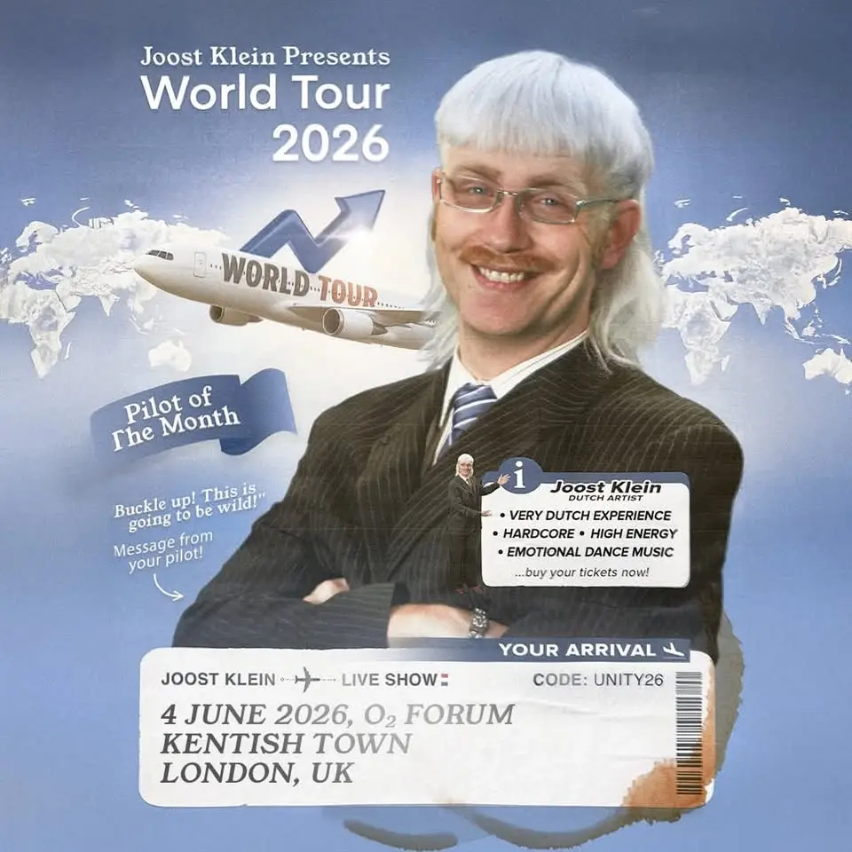 Joost Klein world tour