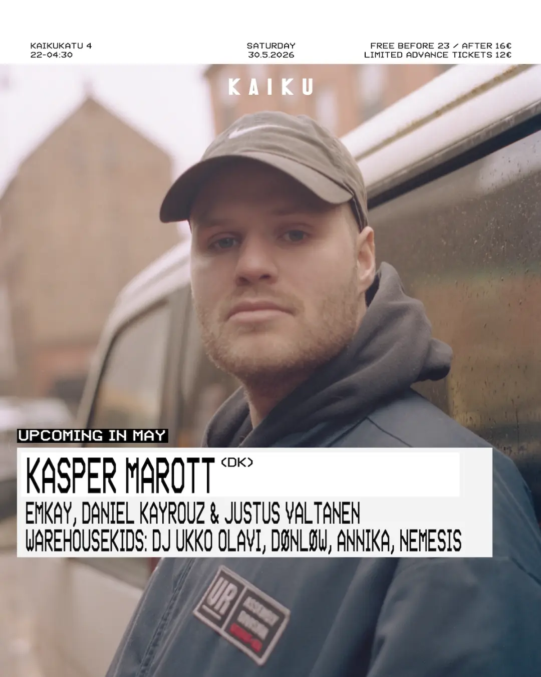 Kaiku presents: Kasper Marott (DK)