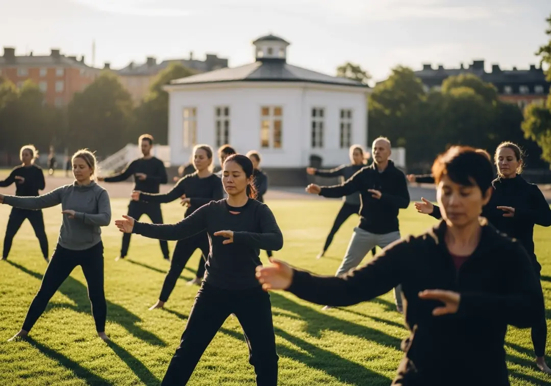 Qigong i Kungsträdgården