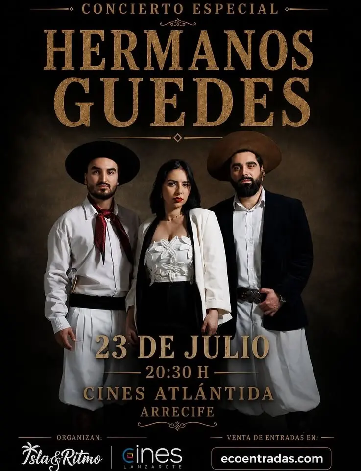 Hermanos Guedes, Cines Atlántida, Arrecife