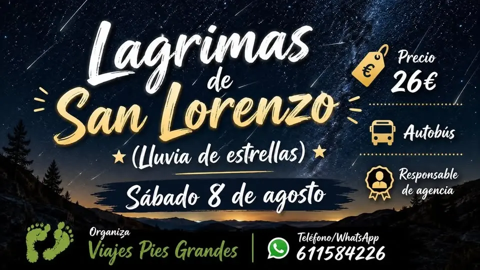 LÁGRIMAS DE SAN LORENZO (LLUVIA DE ESTRELLAS)