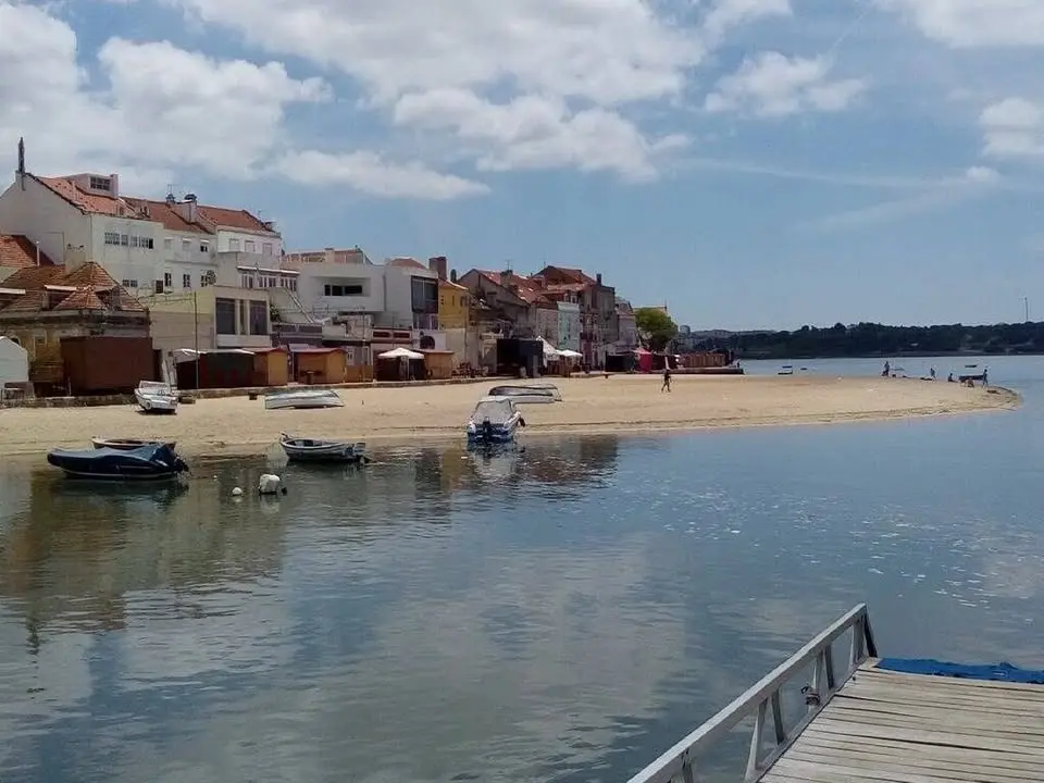 Caminhando na Baía do Seixal