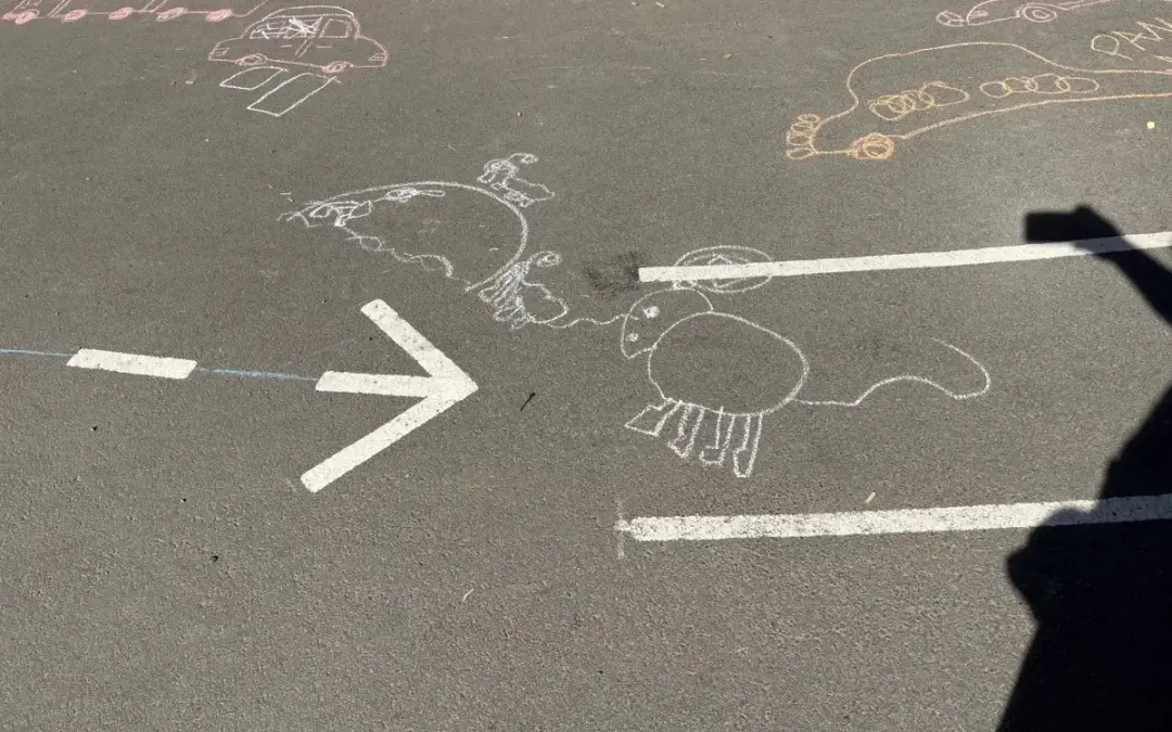 Färglägg hela Vasaparkens parklek