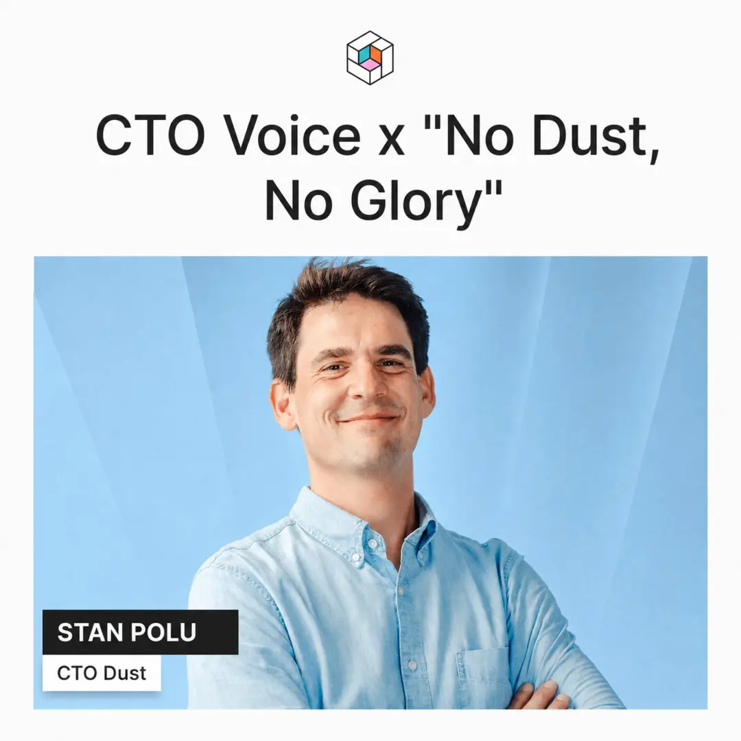 CTO Voices x "No Dust, No glory"