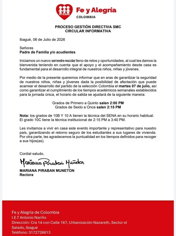 ENTREGA DE BOLETINES 2 PERIODO