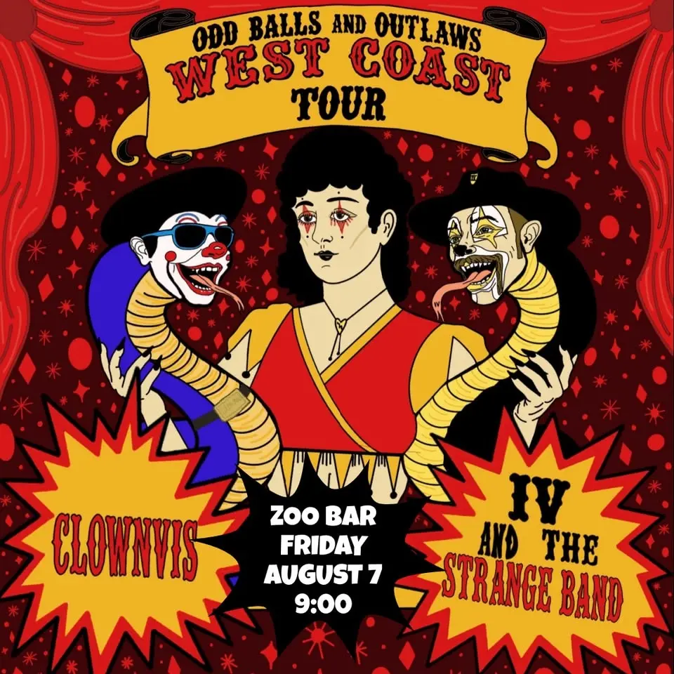 Oddballs and Outlaws: IV and The Strange Band + Clownvis Presley Tour