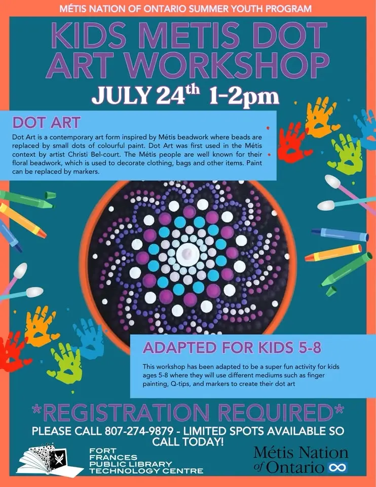 Métis Dot Art Workshop