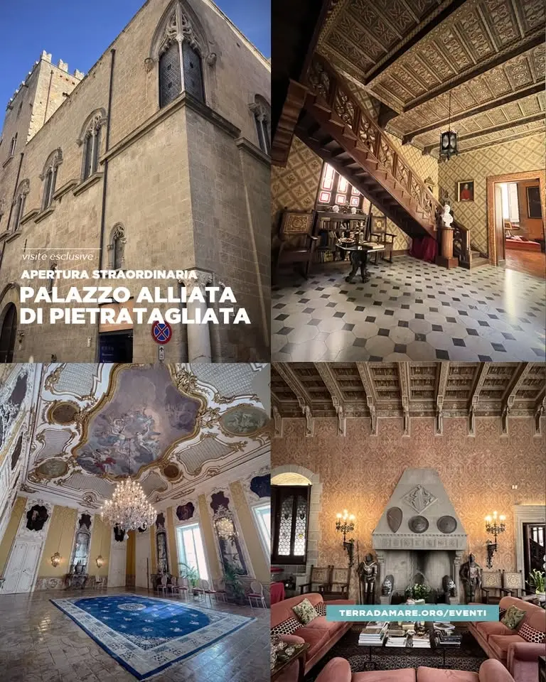 Visite esclusive a Palazzo Alliata di Pietratagliata, immersi nei suoi 5 secoli di storia
