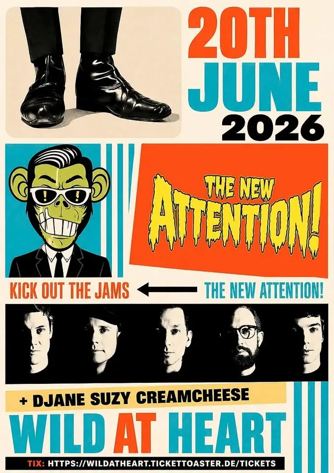 The New Attention-60sGarageRock/A+Djane Suzy Creamcheese