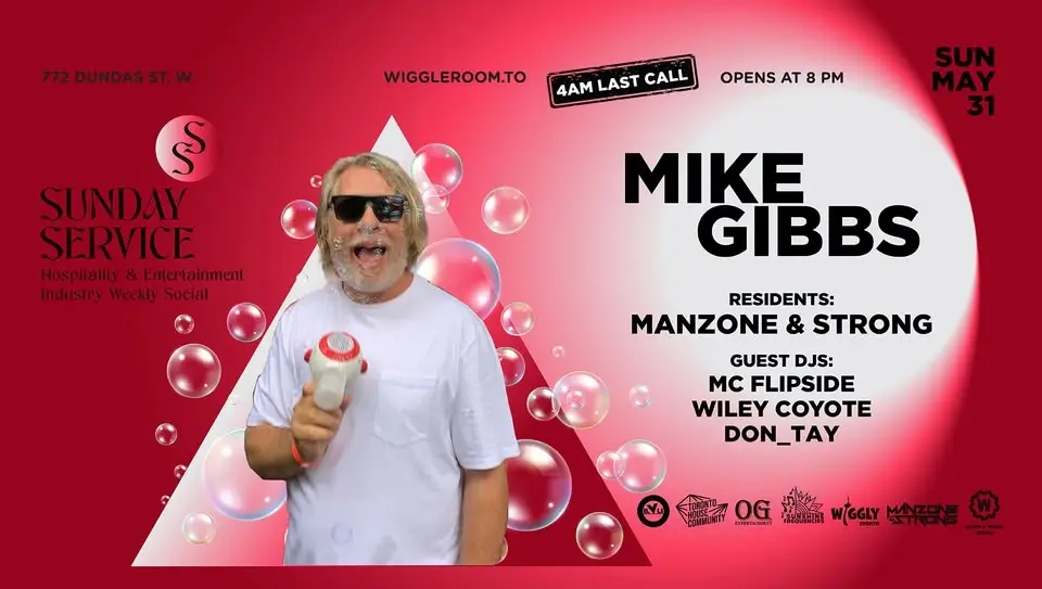 Sunday SerVice: Mike Gibbs | FLIPSIDE | 4AM LAST CALL | Manzone & Strong